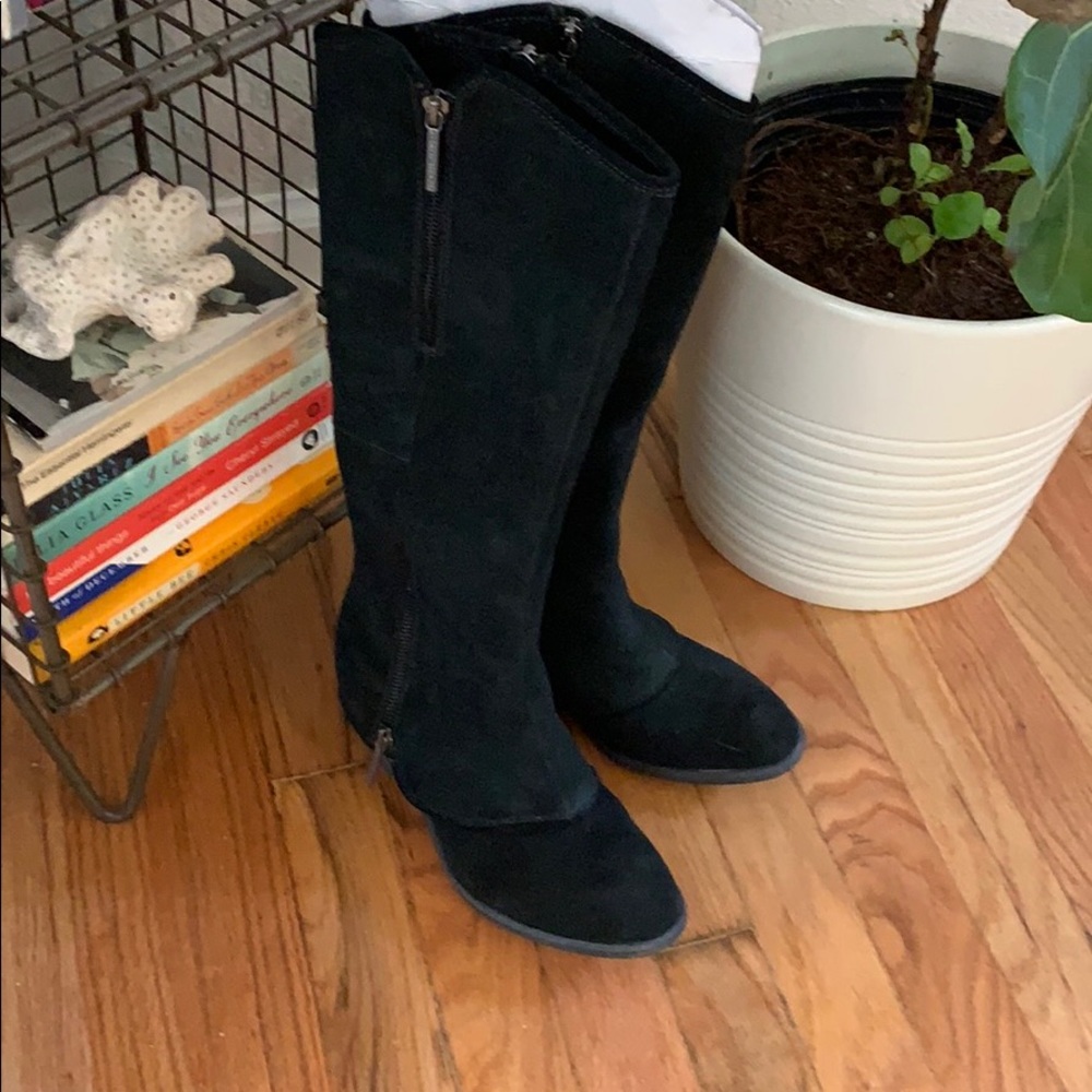 Donald Pliner Fold Over Riding Boot